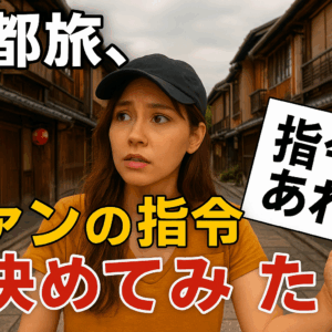「京都旅、全部ファンの指令で決めてみた結果…」