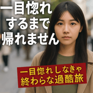 「一目惚れするまで、帰れません」